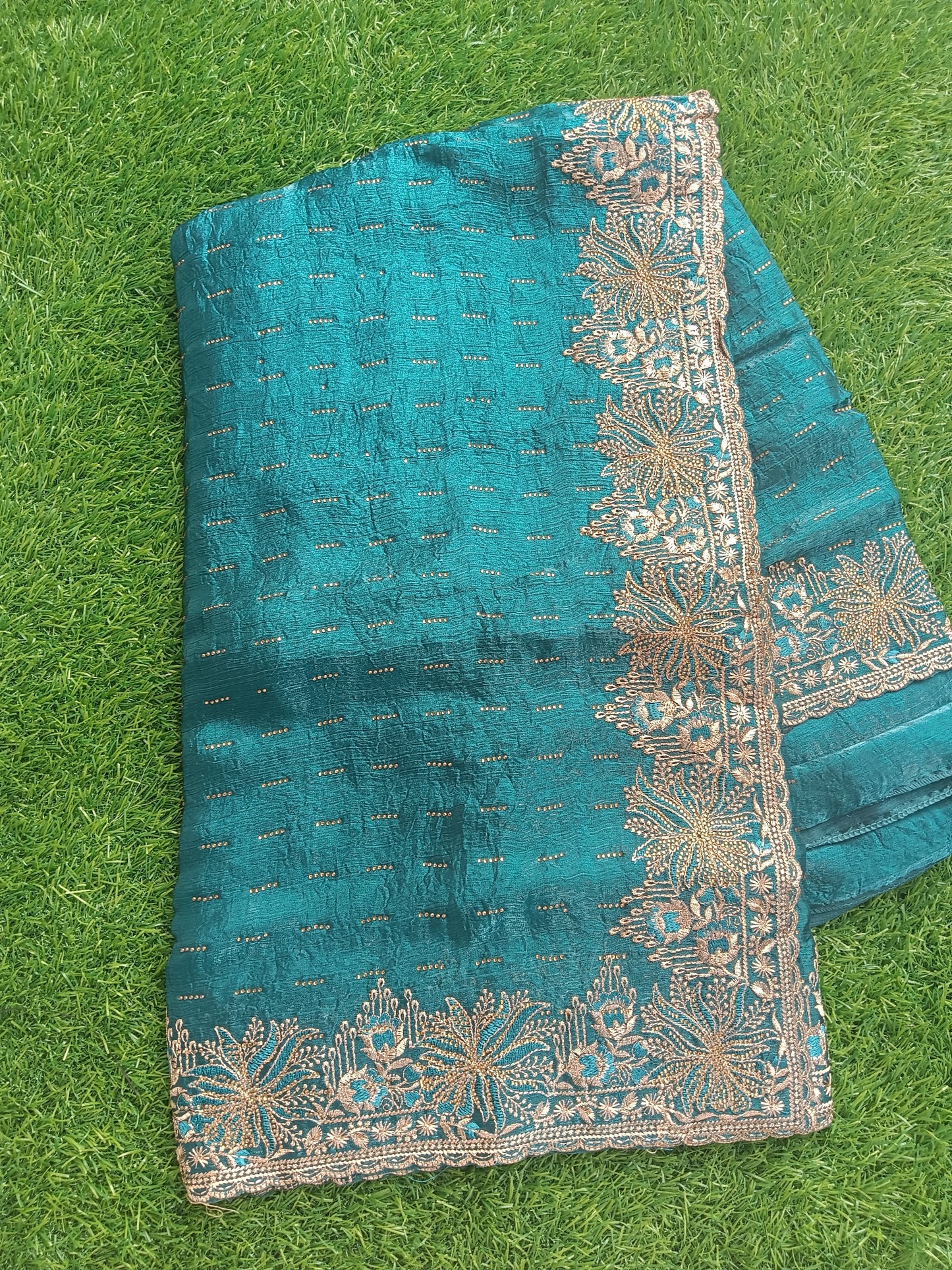 Soft Shimmer Chiffon Saree