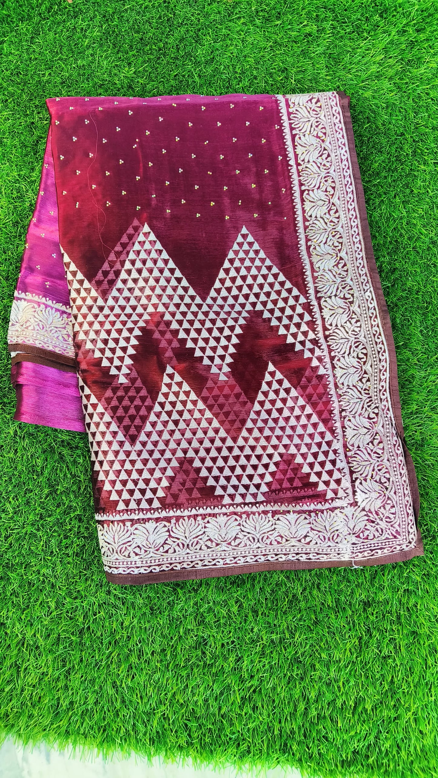 Burberry Silk Saree