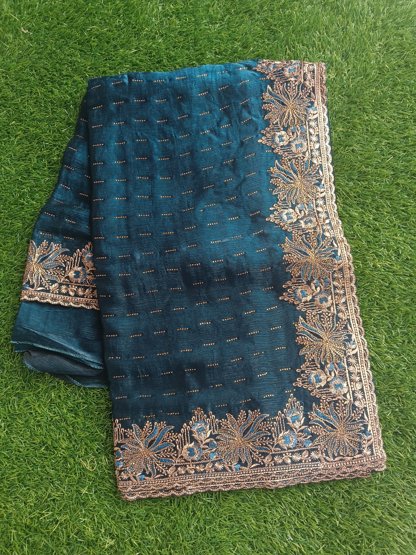 Soft Shimmer Chiffon Saree