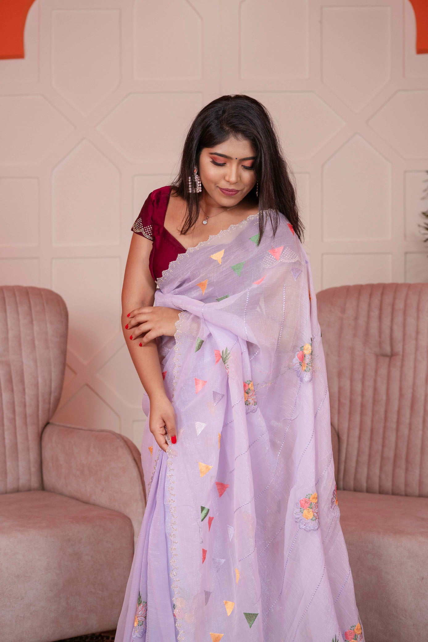 Soft Georgette Designer Saree