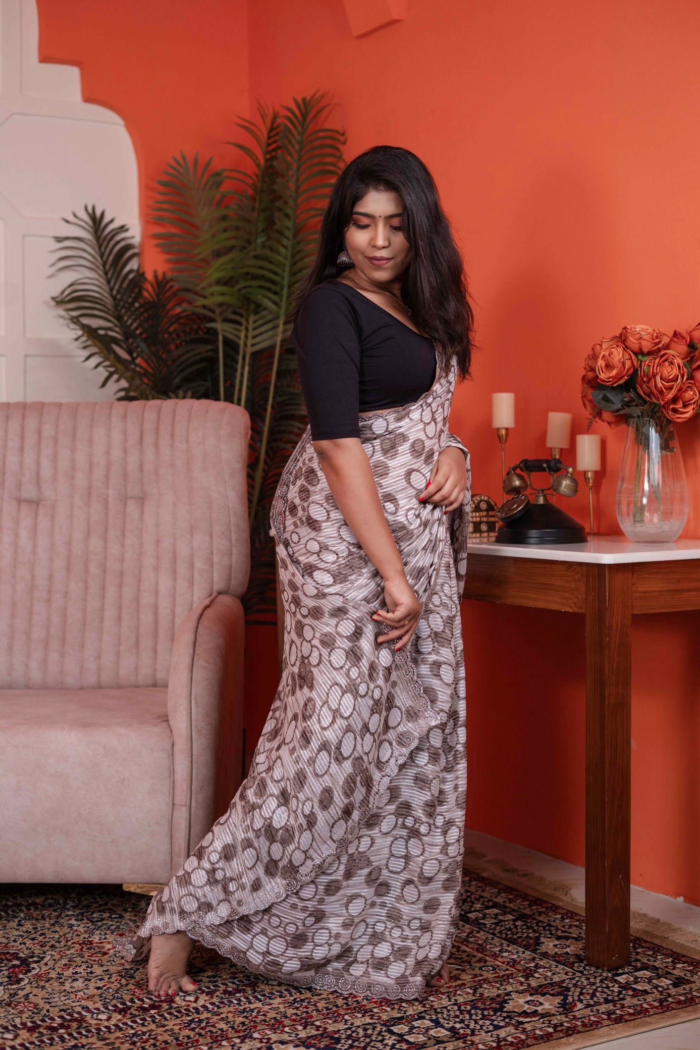 Georgette Designer Saree