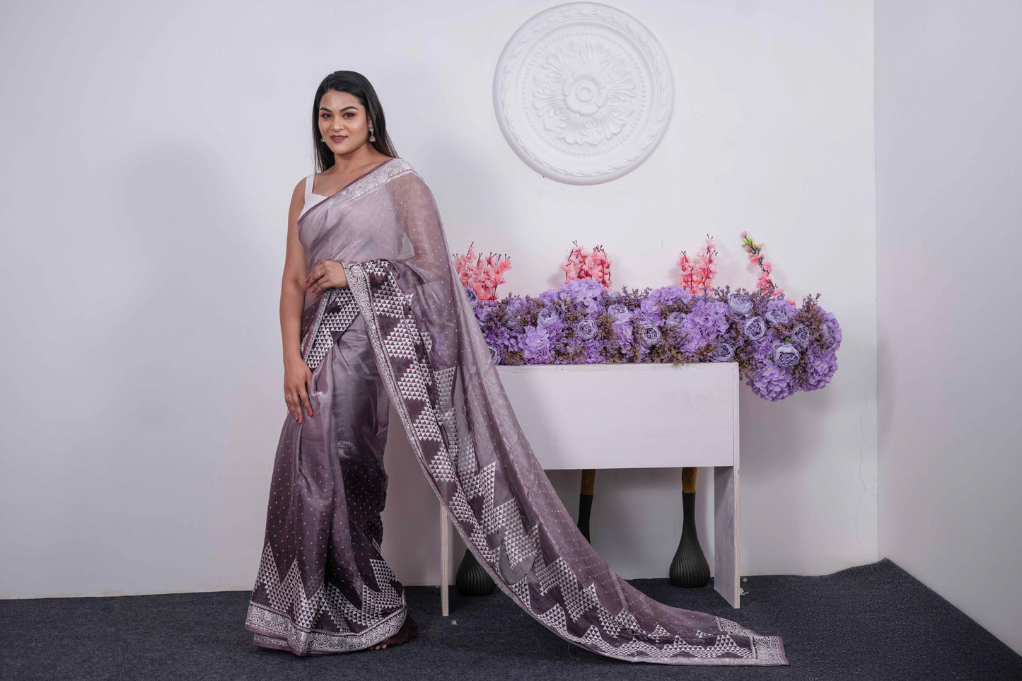 Burberry Silk Saree