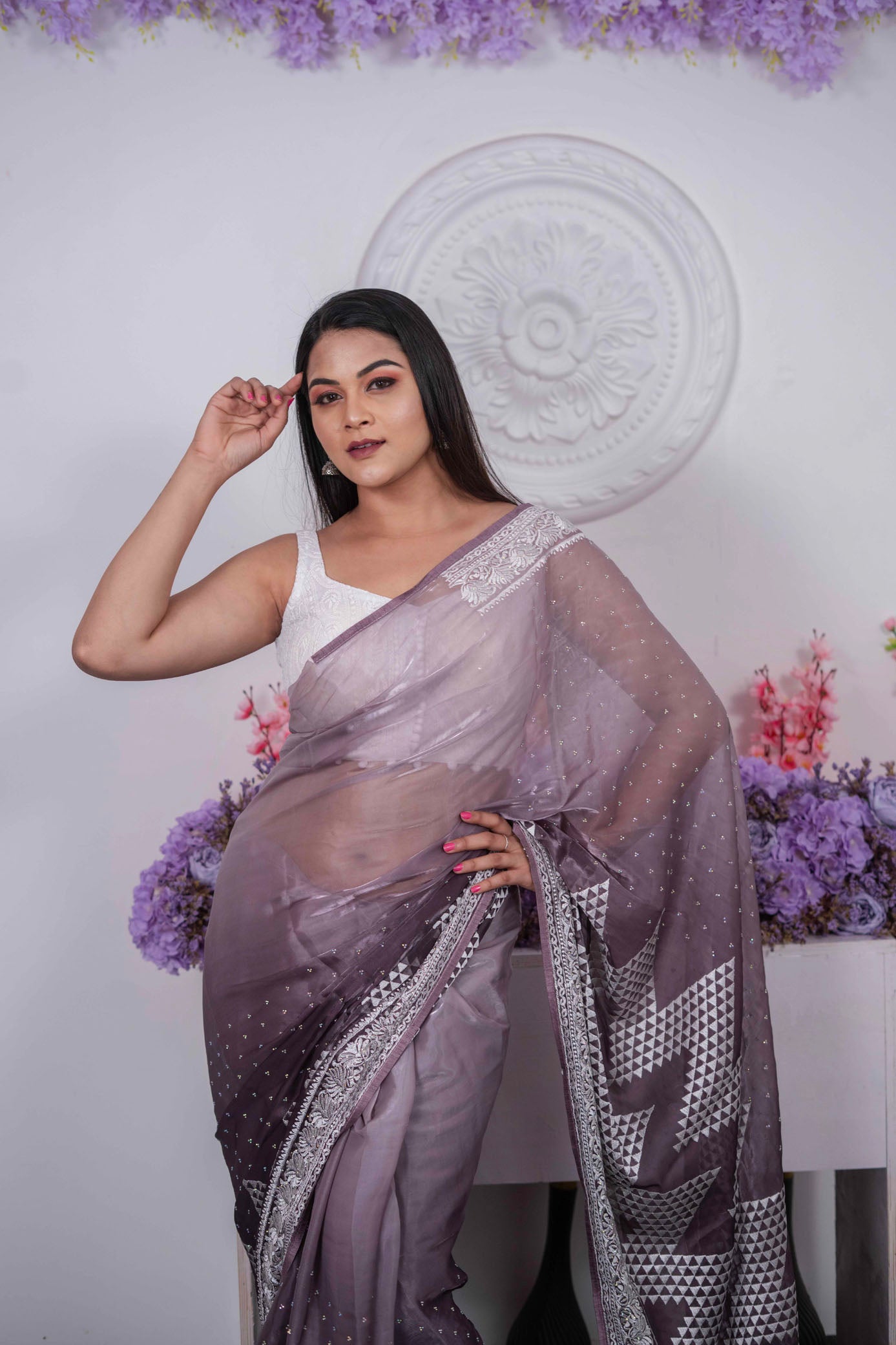 Burberry Silk Saree