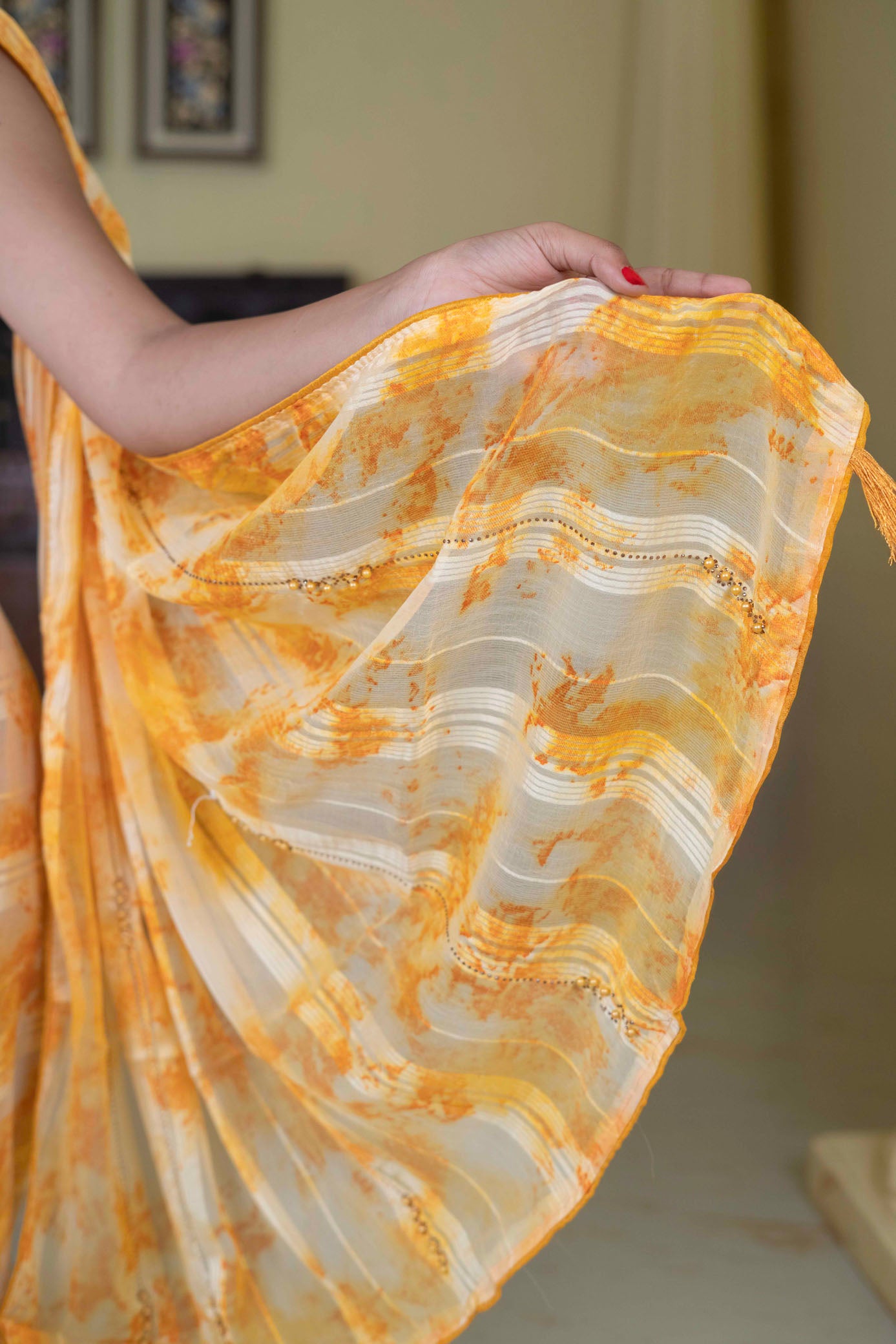 Chiffon Designer Saree