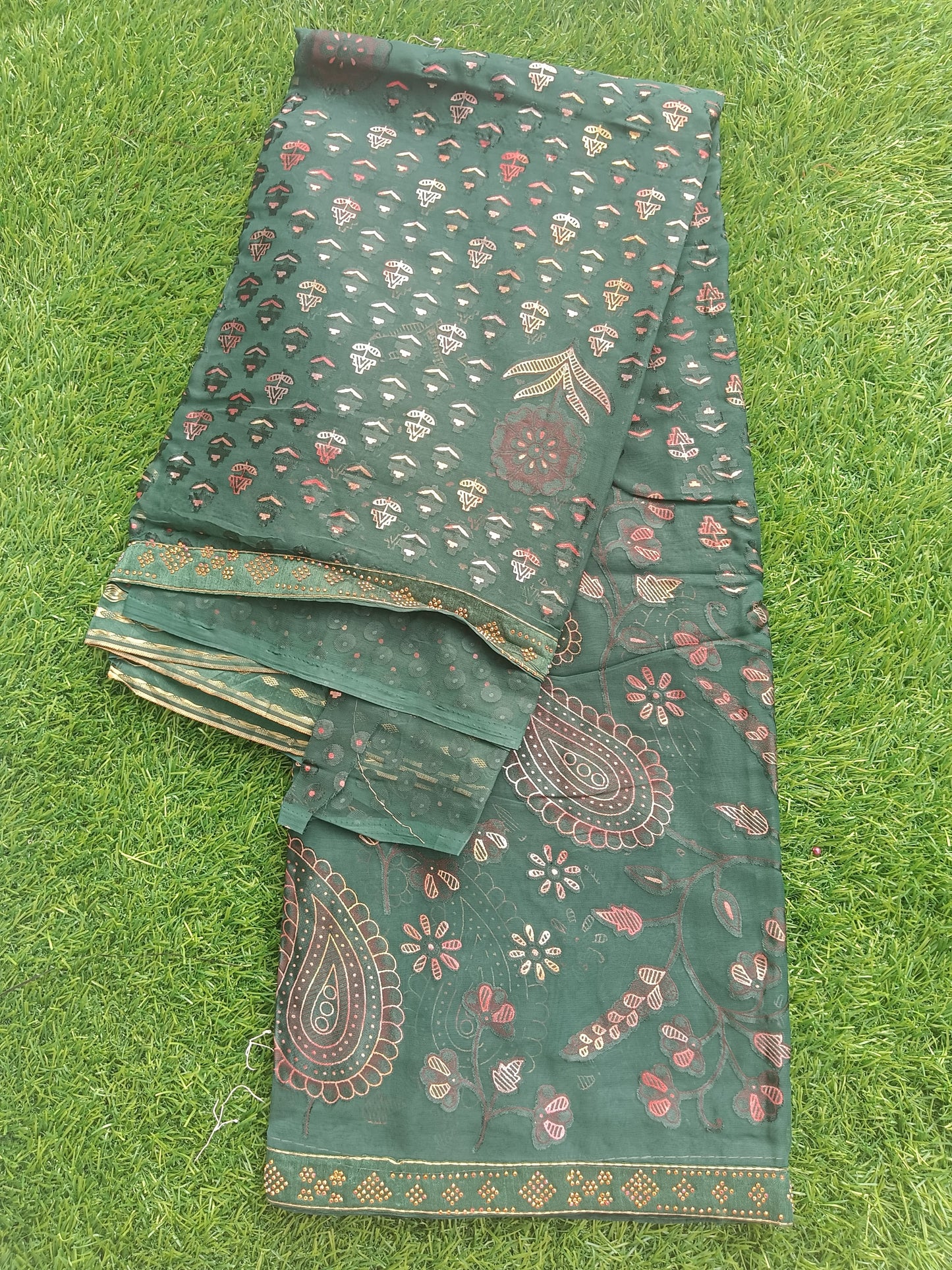 Pure Brasso Silk Saree! ✨