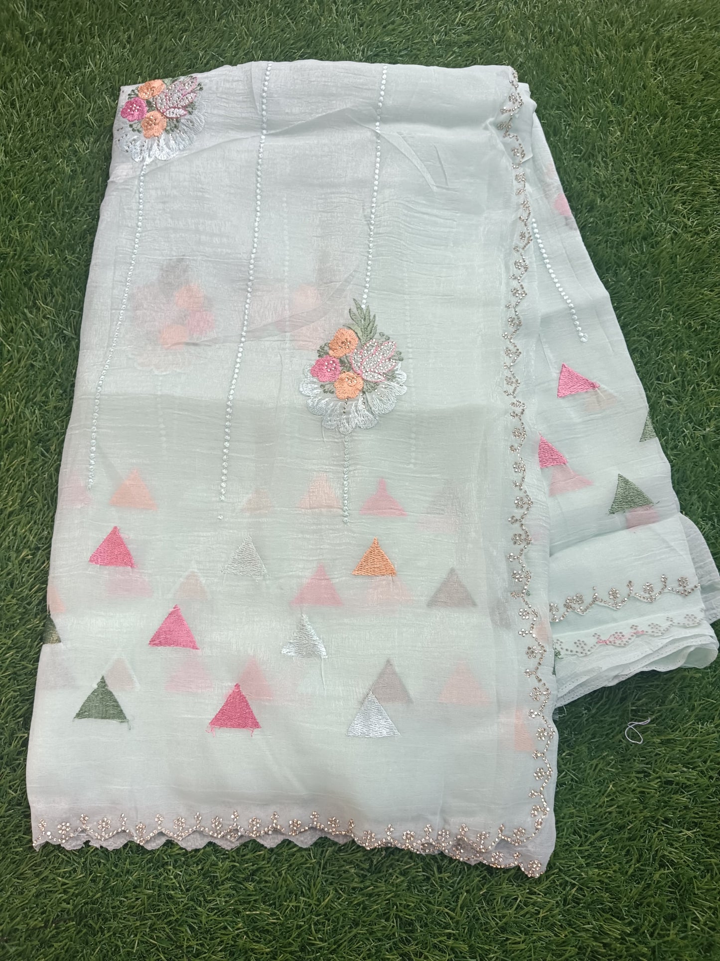 Soft Georgette Designer Saree