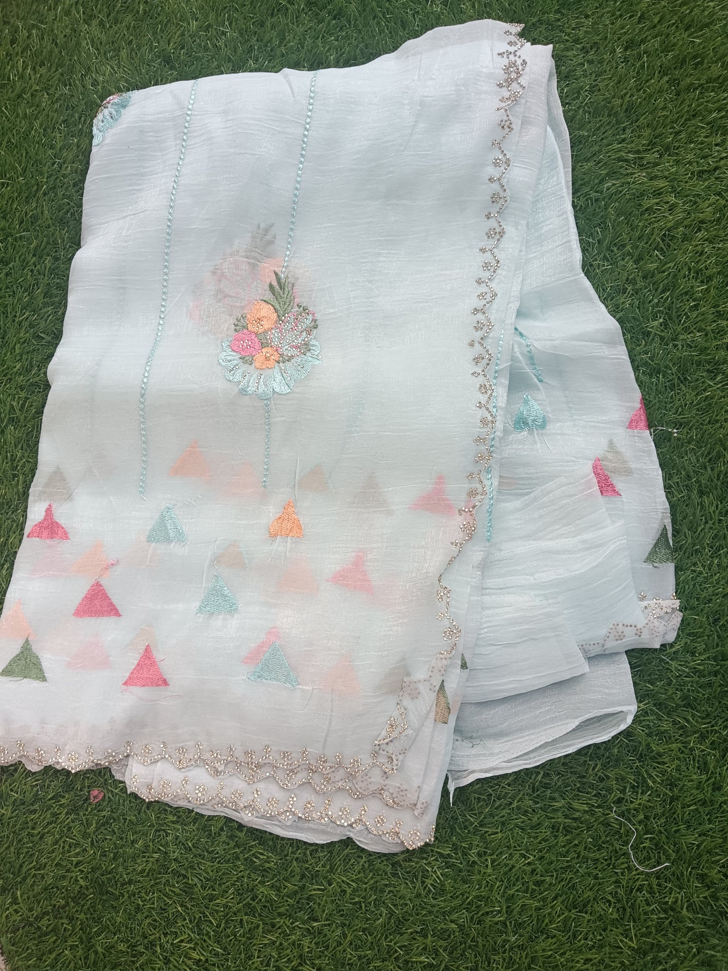 Soft Georgette Designer Saree
