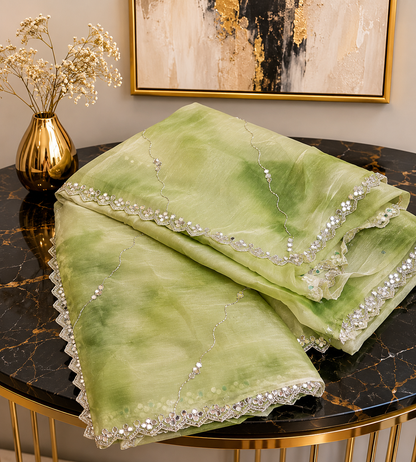 Glass Tissue Saree