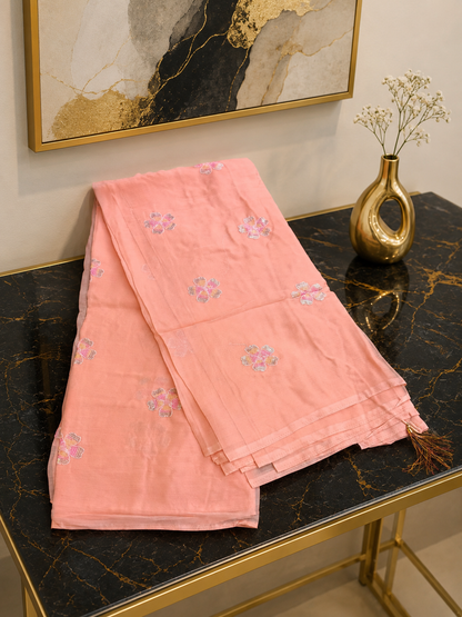 Pure Georgette Designer Saree