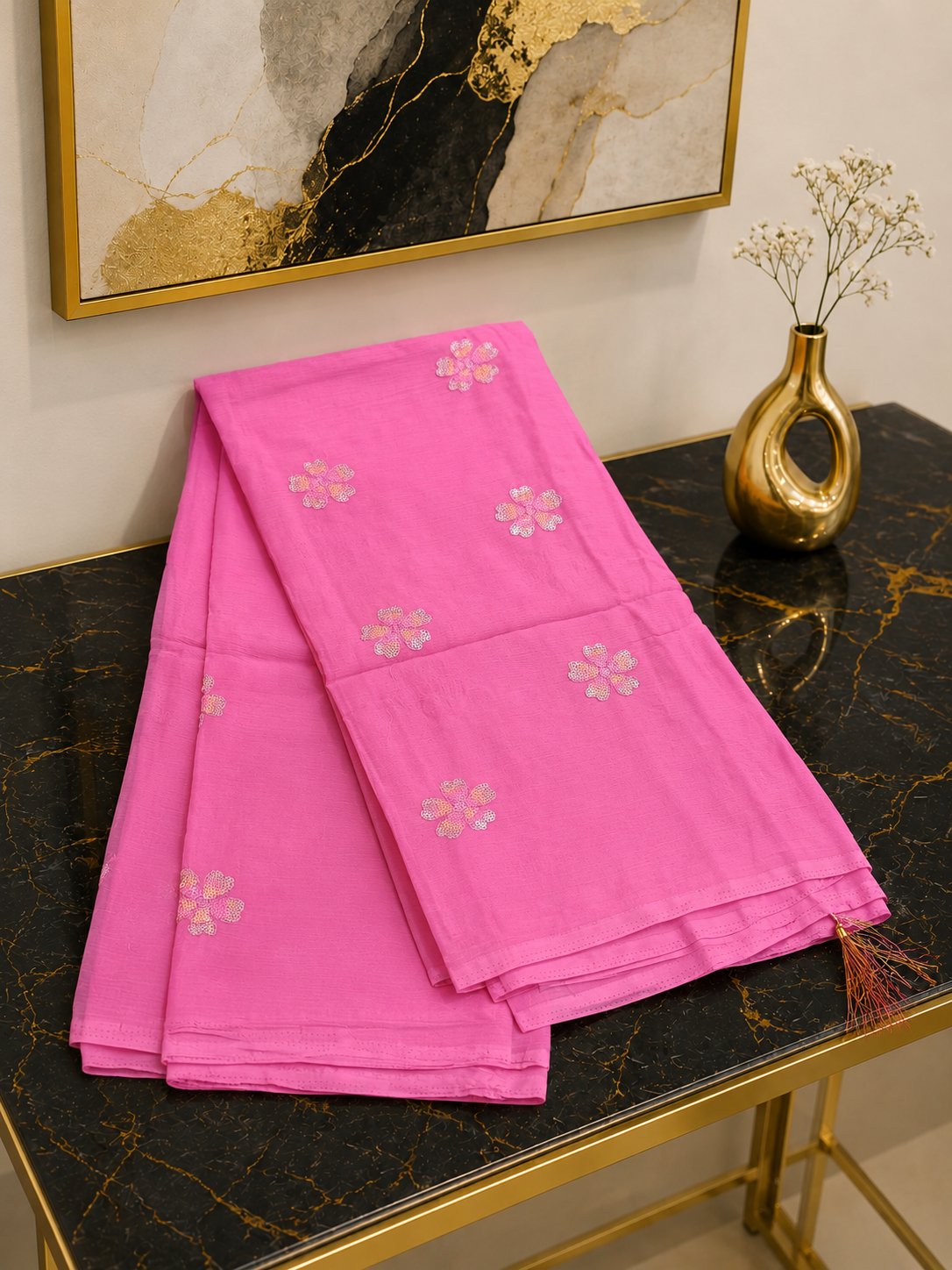 Pure Georgette Designer Saree