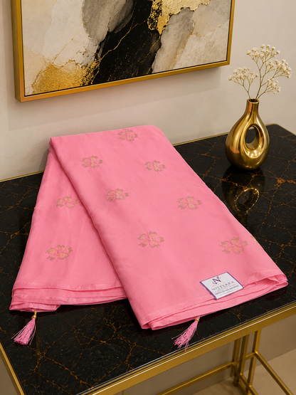Pure Georgette Designer Saree