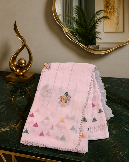 Soft Georgette Designer Saree