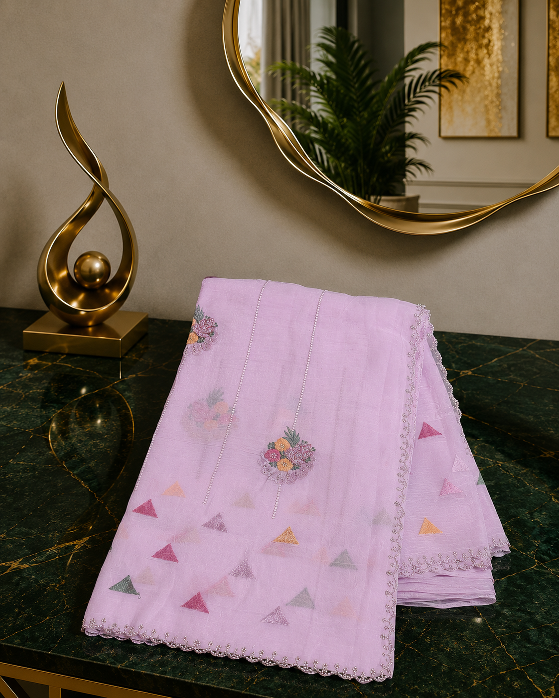 Soft Georgette Designer Saree