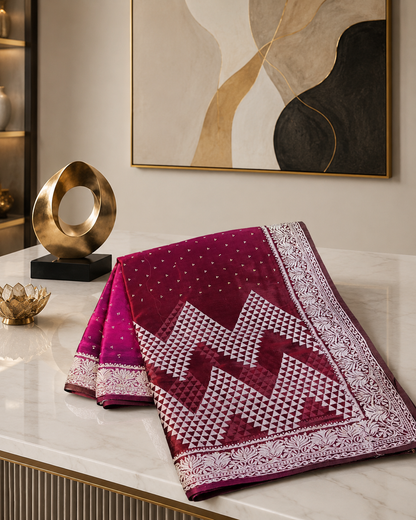 Burberry Silk Saree