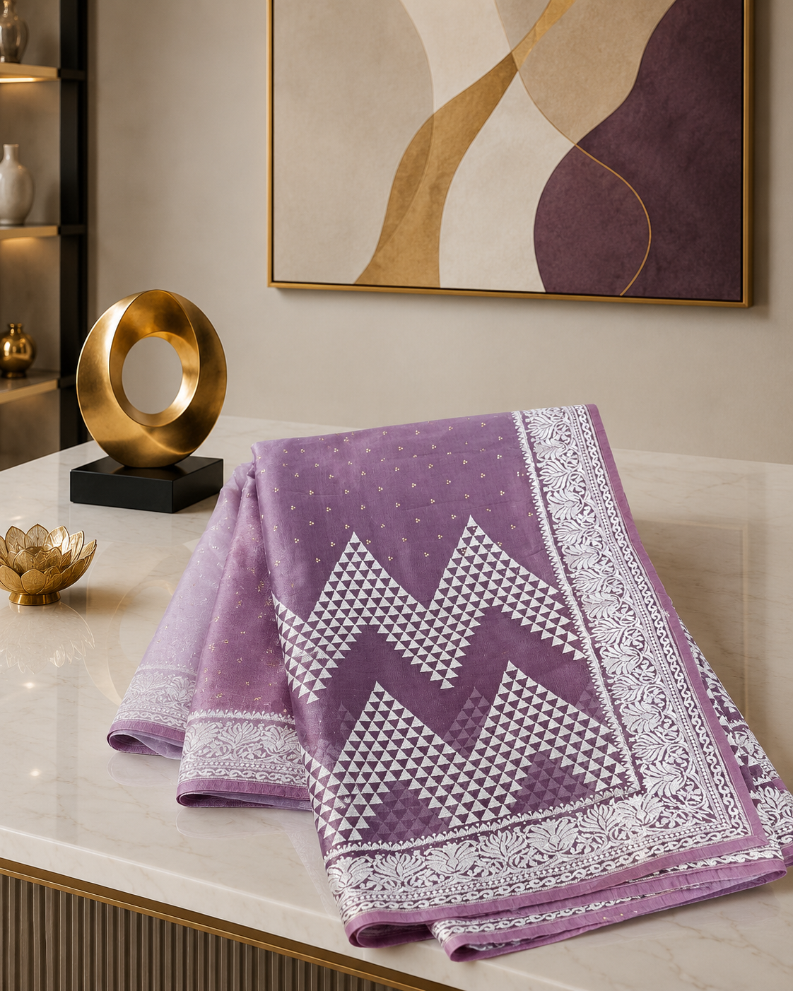 Burberry Silk Saree