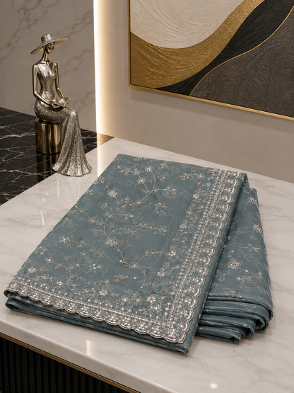 Burberry Silk  Saree