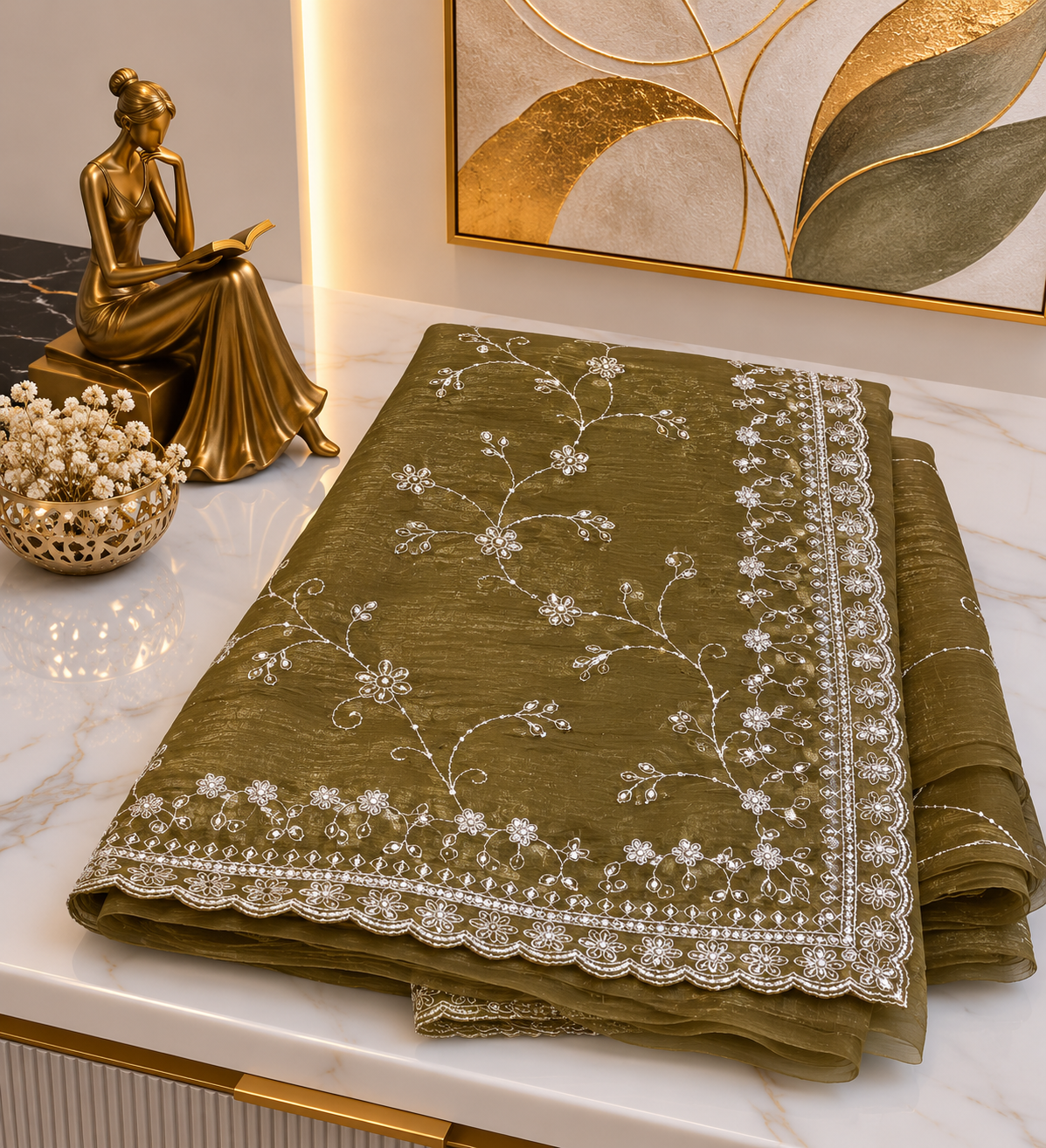 Burberry Silk  Saree