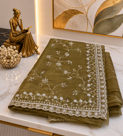 Burberry Silk  Saree