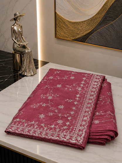 Burberry Silk  Saree