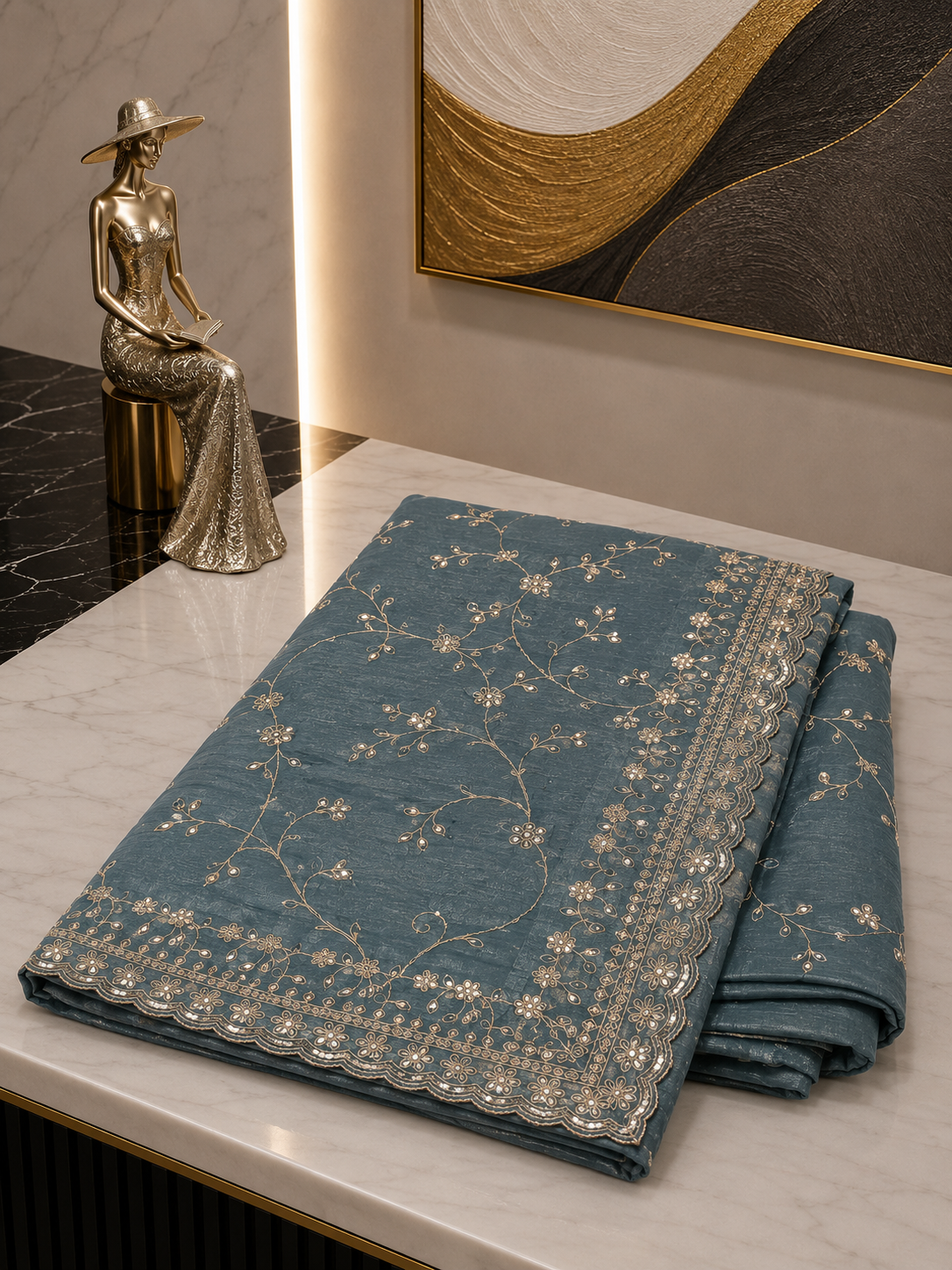 Burberry Silk  Saree