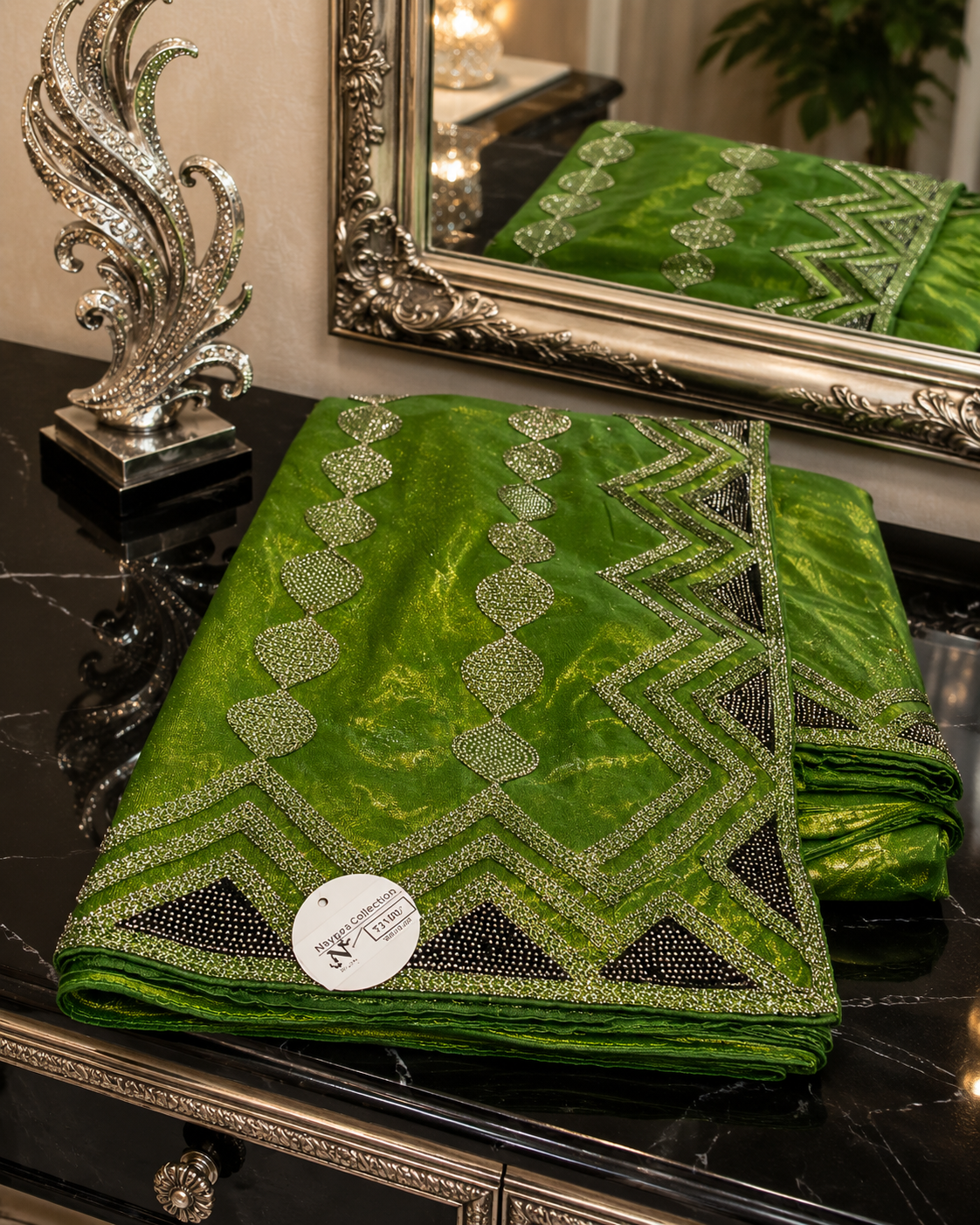 Shimmer Tissue Saree