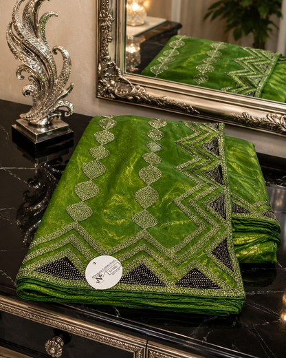 Shimmer Tissue Saree