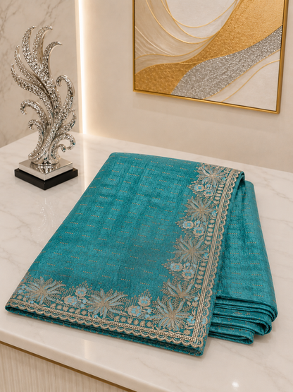Soft Shimmer Chiffon Saree