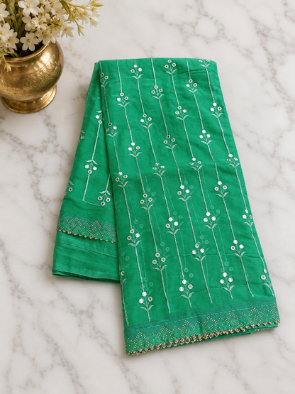 Pure Georgette  Designer Saree