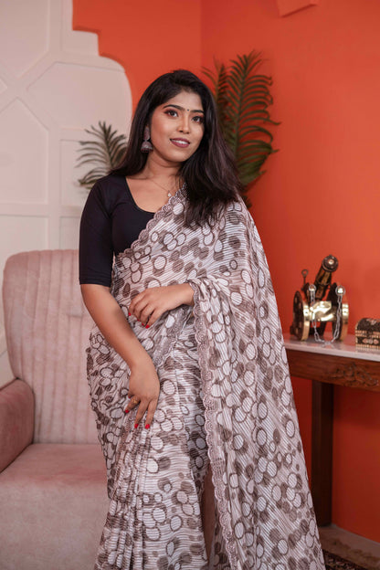 Georgette Designer  Saree