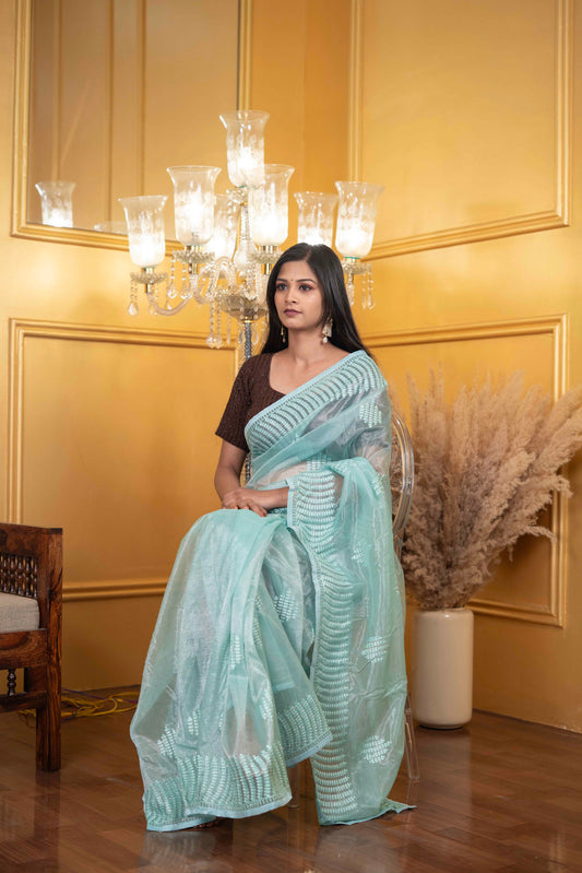 Soft Tissue Saree