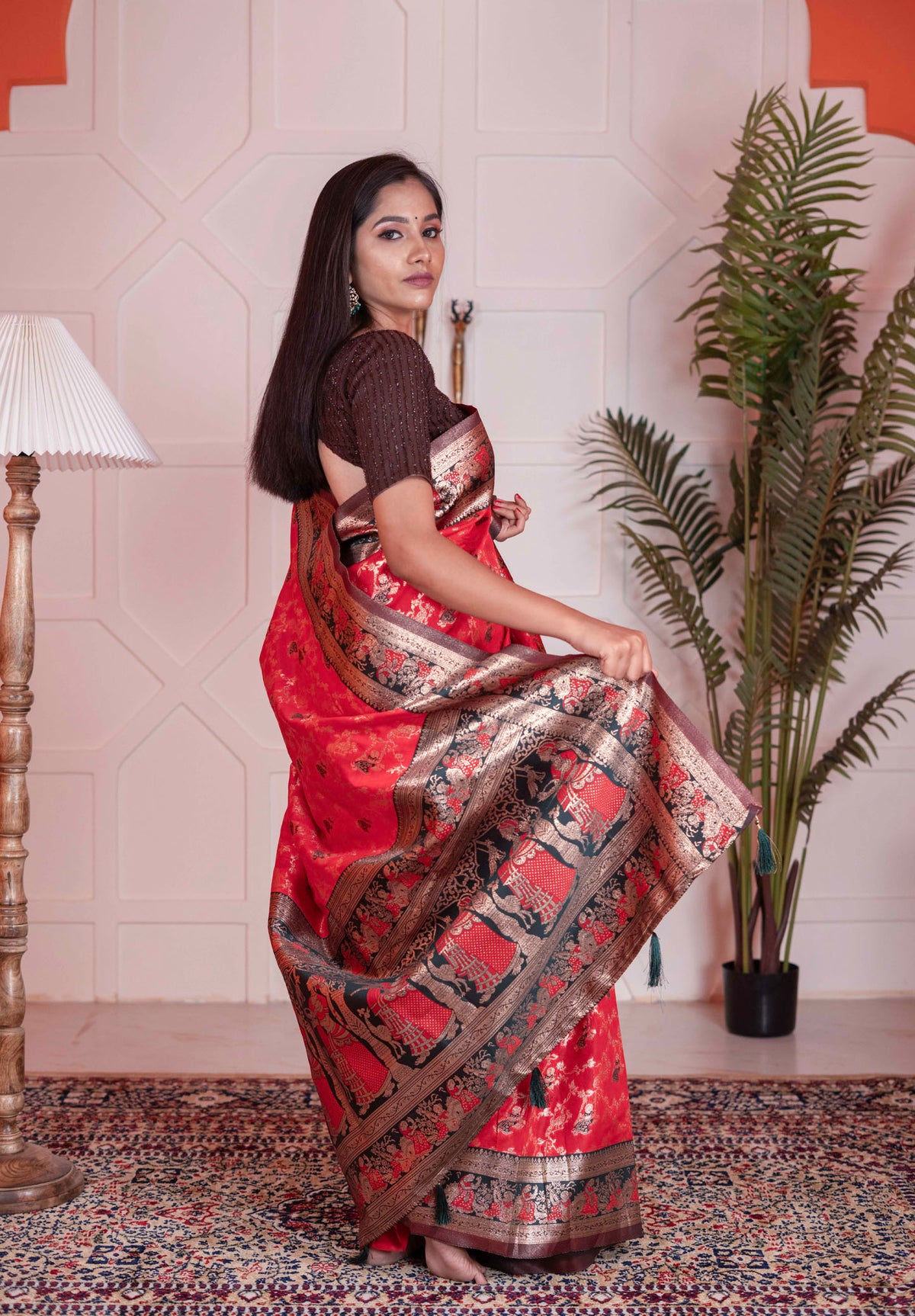 Timeless Elegance, Woven with Indian Heritage