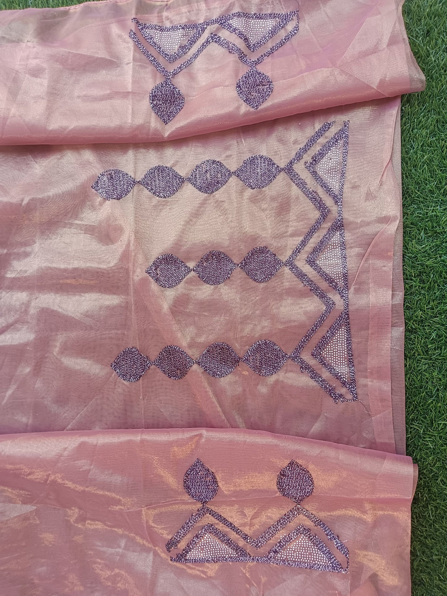 Shimmer Tissue Saree