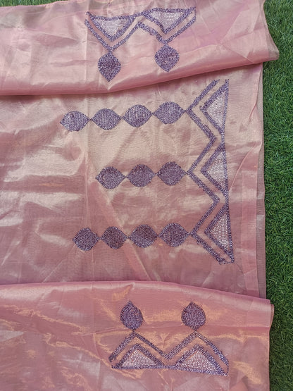 Shimmer Tissue Saree