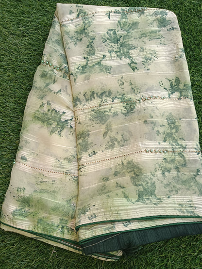 Chiffon Designer Saree