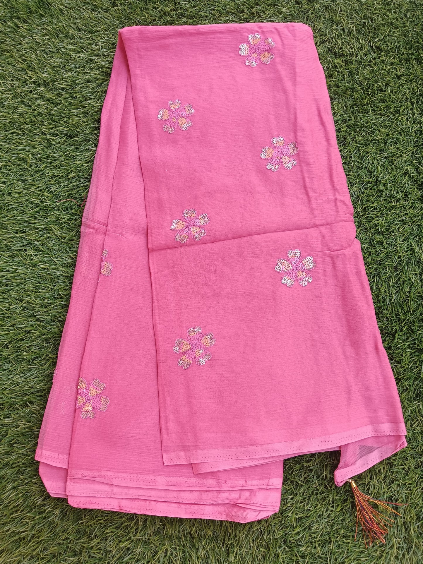 Pure Georgette Designer Saree