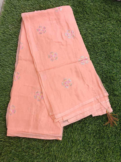 Pure Georgette Designer Saree