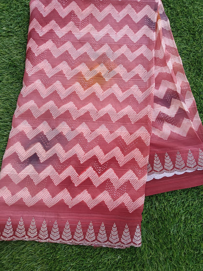 Chiffon Designer Saree