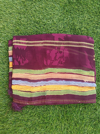 Chiffon Designer Sarees