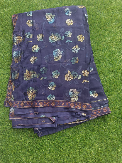 Pure Brasso Silk Saree! ✨
